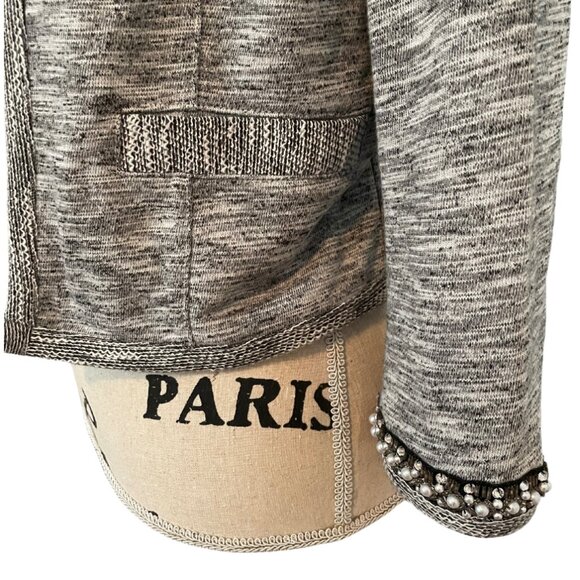 Express Beaded Open Front Cardigan Blazer Jacket Size XS - Picture 6 of 9